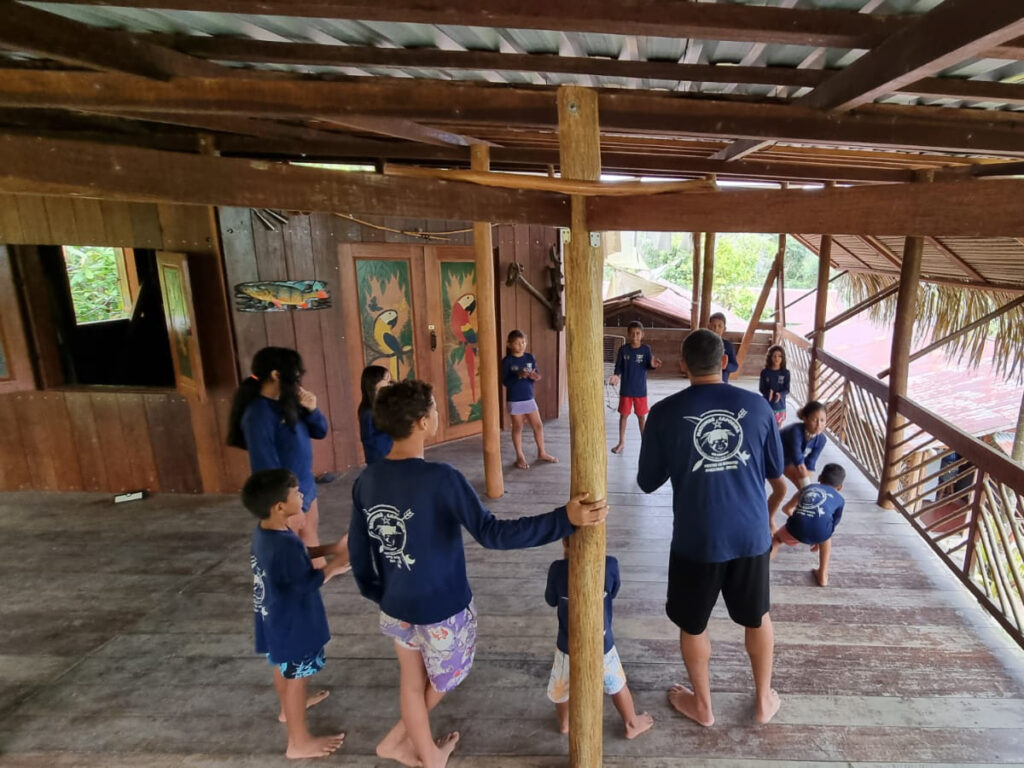 Capoeira on Veranda