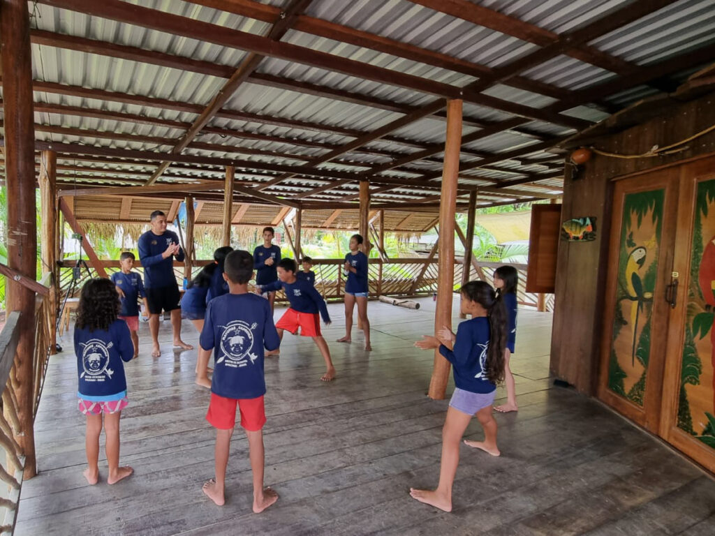 Capoeira on Veranda