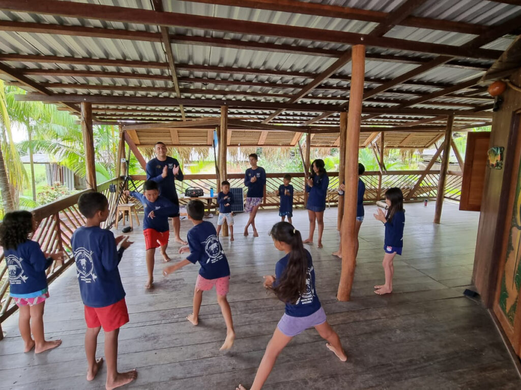 Capoeira on Veranda