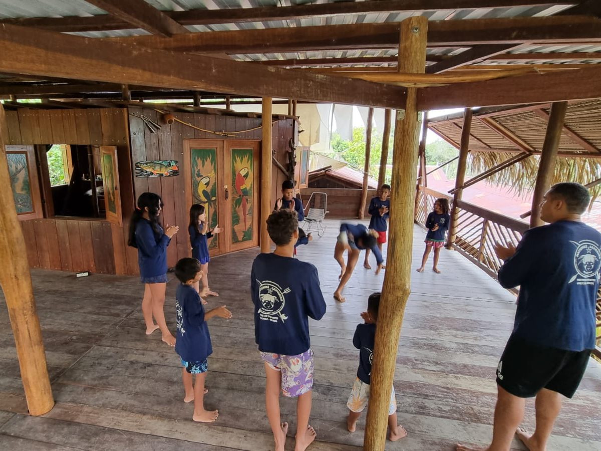 Capoeira on Veranda