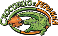 Crocodile e Piranha Logo
